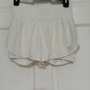 Gilly Hicks White Athletic Shorts
